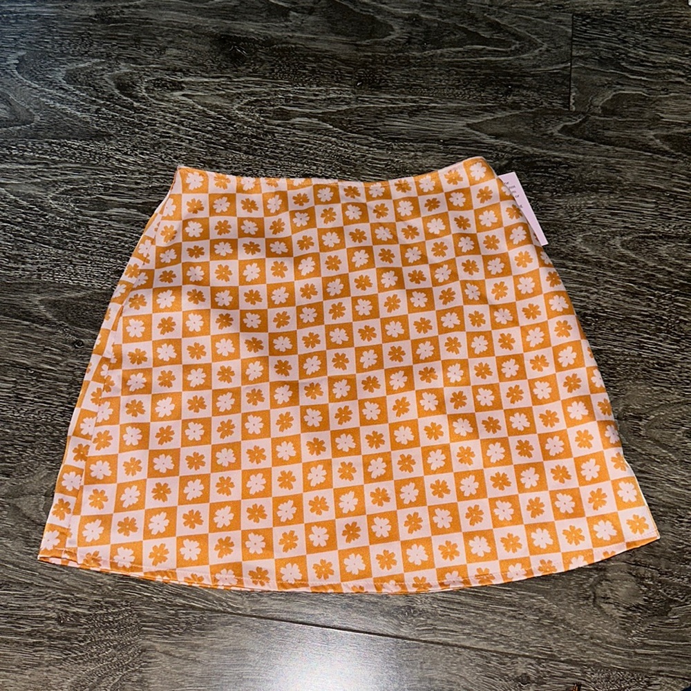 Pink Flower Skirt 🌼
